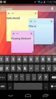 Floating Stickies скриншот 7