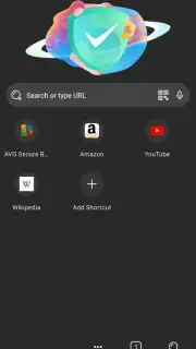 AVG Browser скриншот 1
