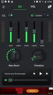 Equalizer & Bass Booster скриншот 3