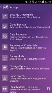 Secure Photo Gallery скриншот 1