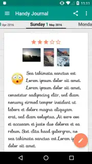 Handy Journal скриншот 4