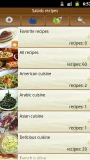Salad recipes скриншот 4