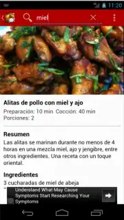 Receta De Pollo скриншот 3