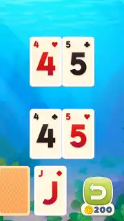 Undersea Solitaire Tripeaks скриншот 7