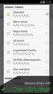 Pro Guitar Tuner скриншот 9