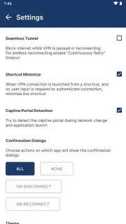 OpenVPN Connect скриншот 13