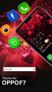 Oppo F7 Launcher - Themes and Wallpapers скриншот 4