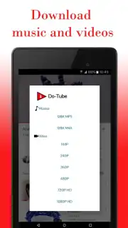 DoTube - 4K Video Downloader & MP3 Player music скриншот 11