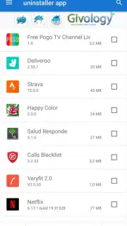 Uninstaller App скриншот 1