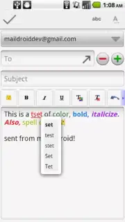 MailDroid скриншот 2