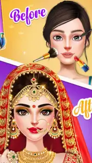 Indian Wedding Dress up games скриншот 15