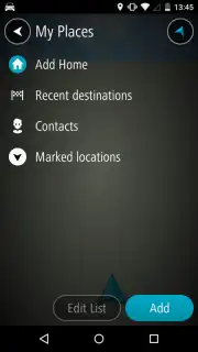 TomTom GPS Navigation Traffic скриншот 3