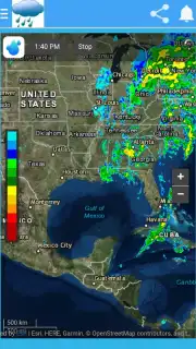 Radar meteorologico y seguimiento de tormentas скриншот 4