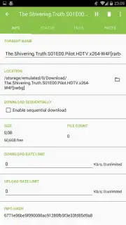 Torrenter - Android Torrent Downloader скриншот 4