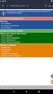 Application Prescrire скриншот 22