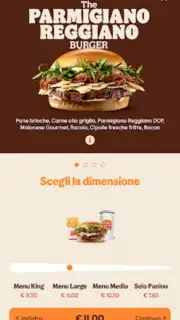 Burger King Italia скриншот 1