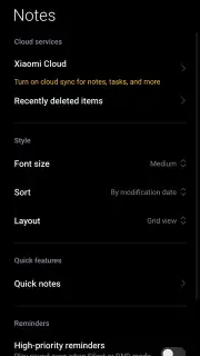 Xiaomi Notes скриншот 15