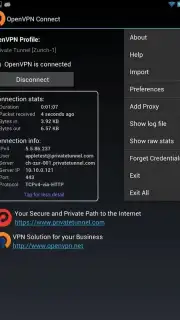 OpenVPN Connect скриншот 5